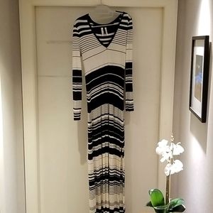 BCBG long sleeve Maxi dress